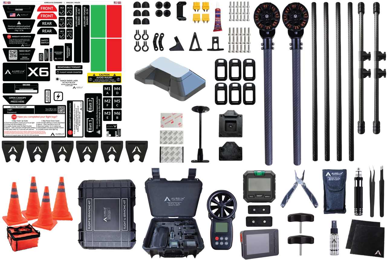 X6 Standard Flight Operations & Maintenance Kit