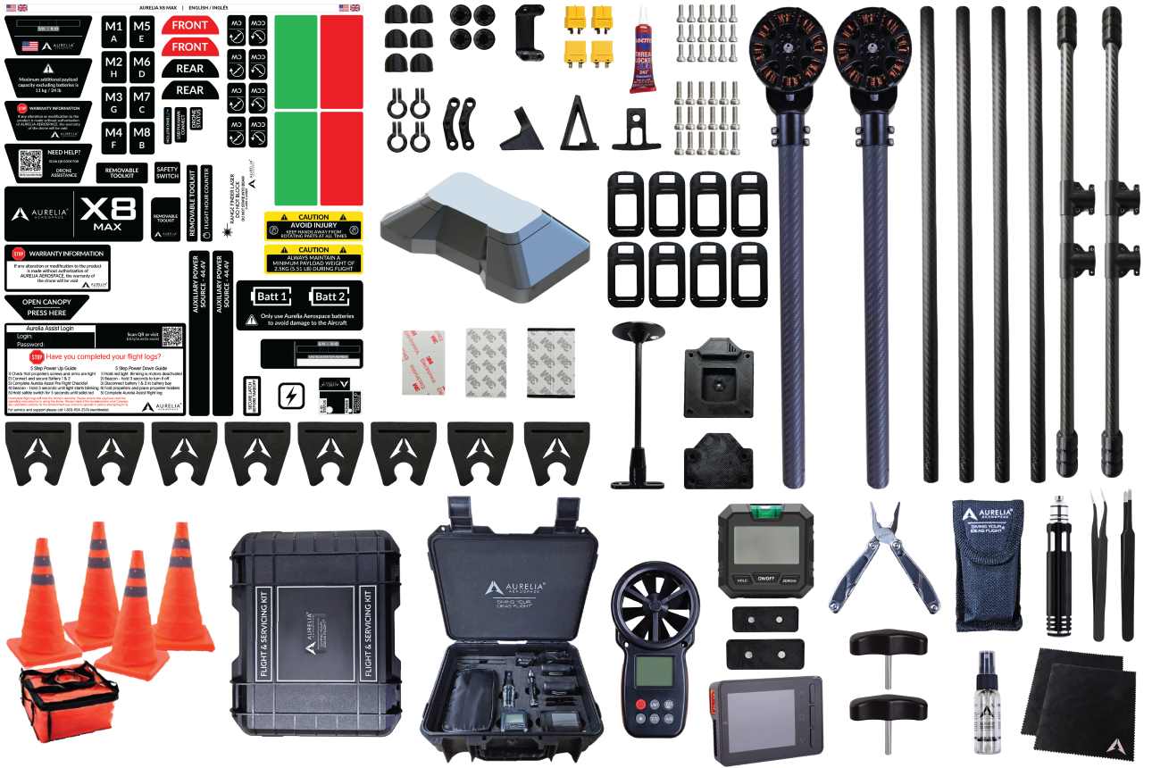 X8 MAX Flight Operations & Maintenance Kit